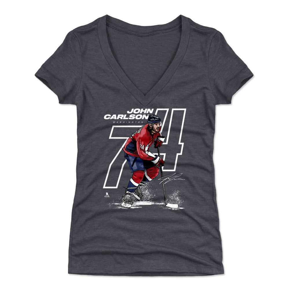 John Carlson Women's V-Neck T-Shirt | 500 LEVEL