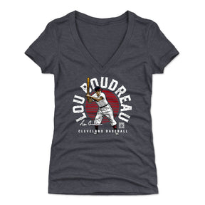 Lou Boudreau Women's V-Neck T-Shirt | 500 LEVEL