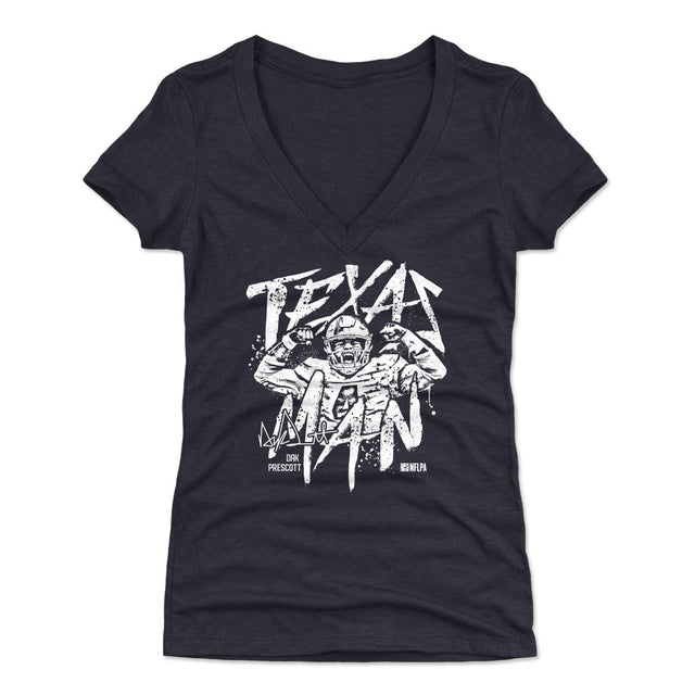 Dak Prescott Women's V-Neck T-Shirt | 500 LEVEL
