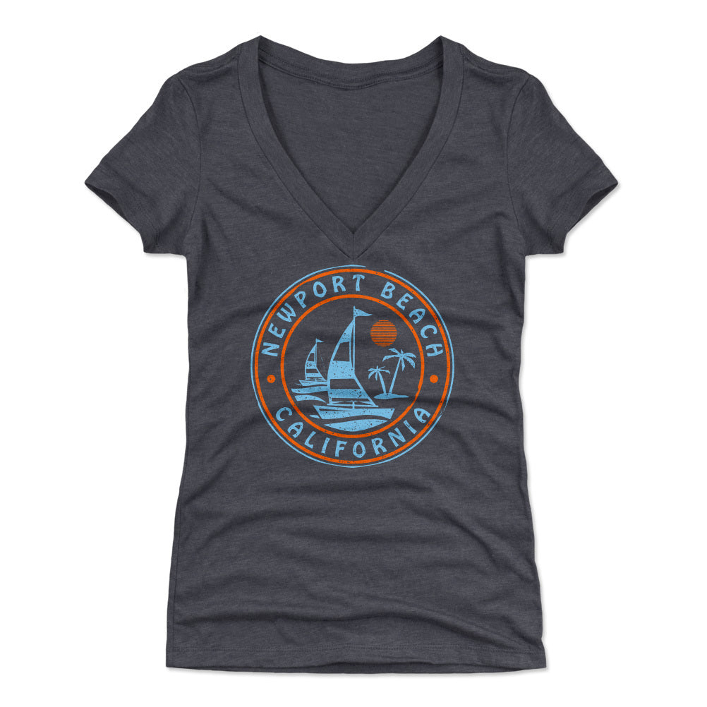 Newport Beach Women's V-Neck T-Shirt | 500 LEVEL