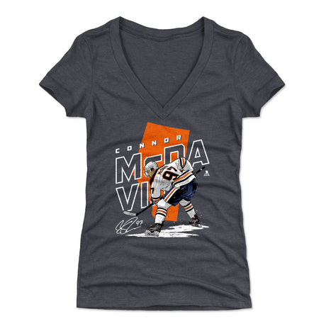 Connor McDavid Women's V-Neck T-Shirt | 500 LEVEL