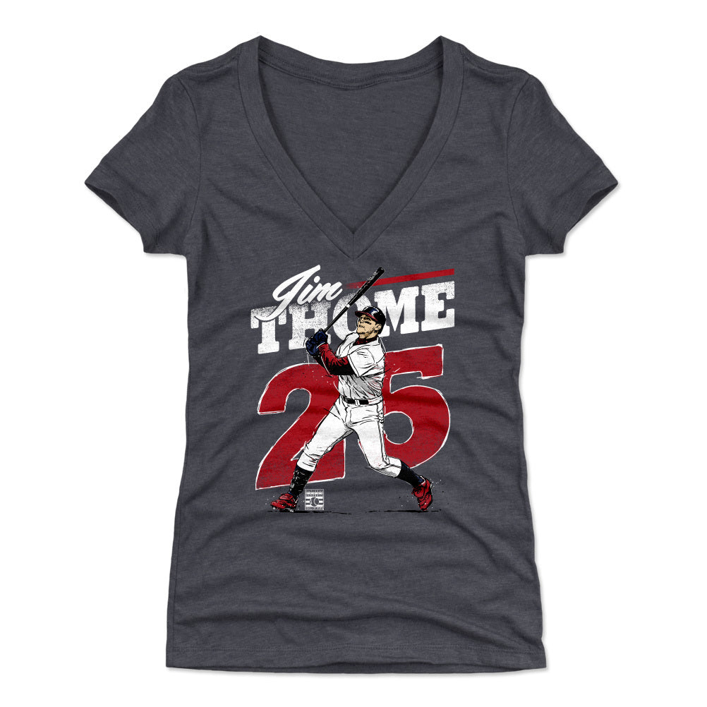 Jim Thome Women's V-Neck T-Shirt | 500 LEVEL