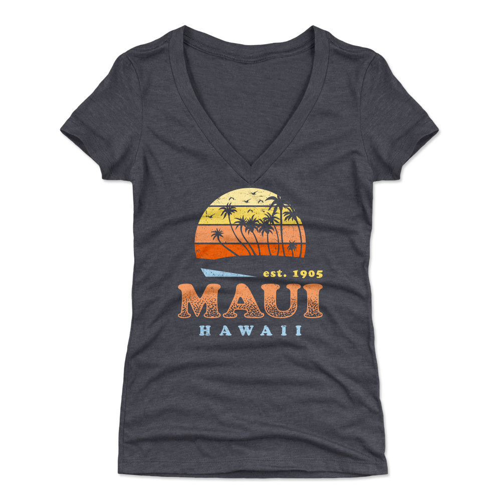 Maui Women&#39;s V-Neck T-Shirt | 500 LEVEL