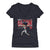 Matt Olson Women's V-Neck T-Shirt | 500 LEVEL