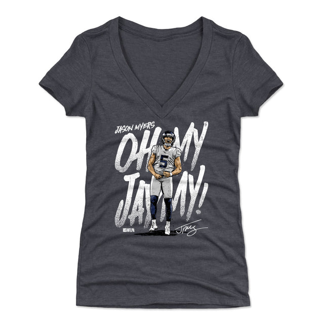 Jason Myers Women's V-Neck T-Shirt | 500 LEVEL