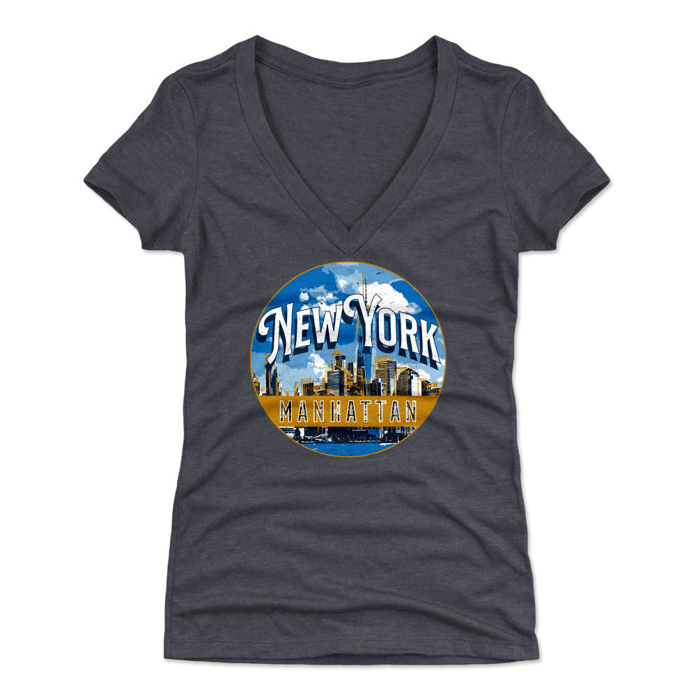 Manhattan Women's V-Neck T-Shirt | 500 LEVEL