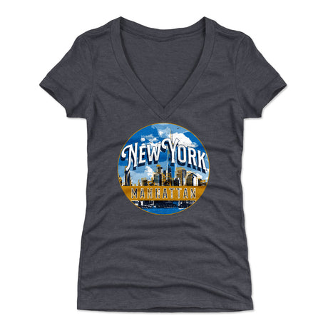 Manhattan Women's V-Neck T-Shirt | 500 LEVEL
