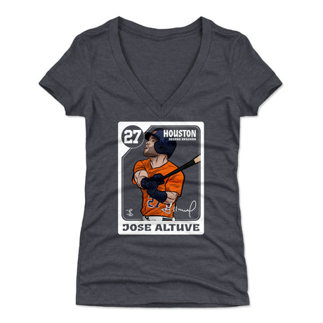 Jose Altuve Women's V-Neck T-Shirt | 500 LEVEL