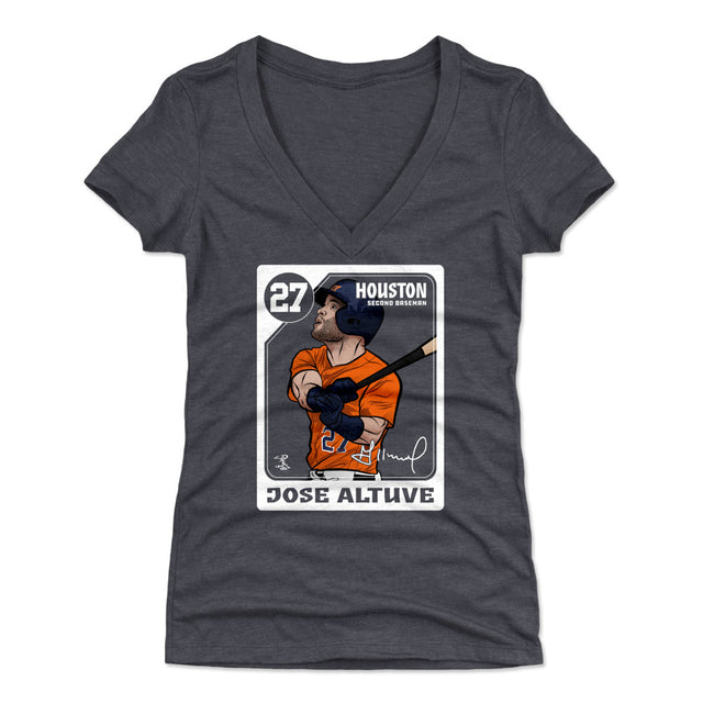 Jose Altuve Women's V-Neck T-Shirt | 500 LEVEL