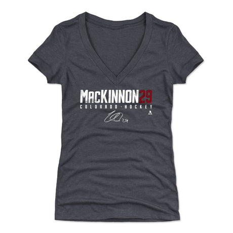 Nathan MacKinnon Women's V-Neck T-Shirt | 500 LEVEL