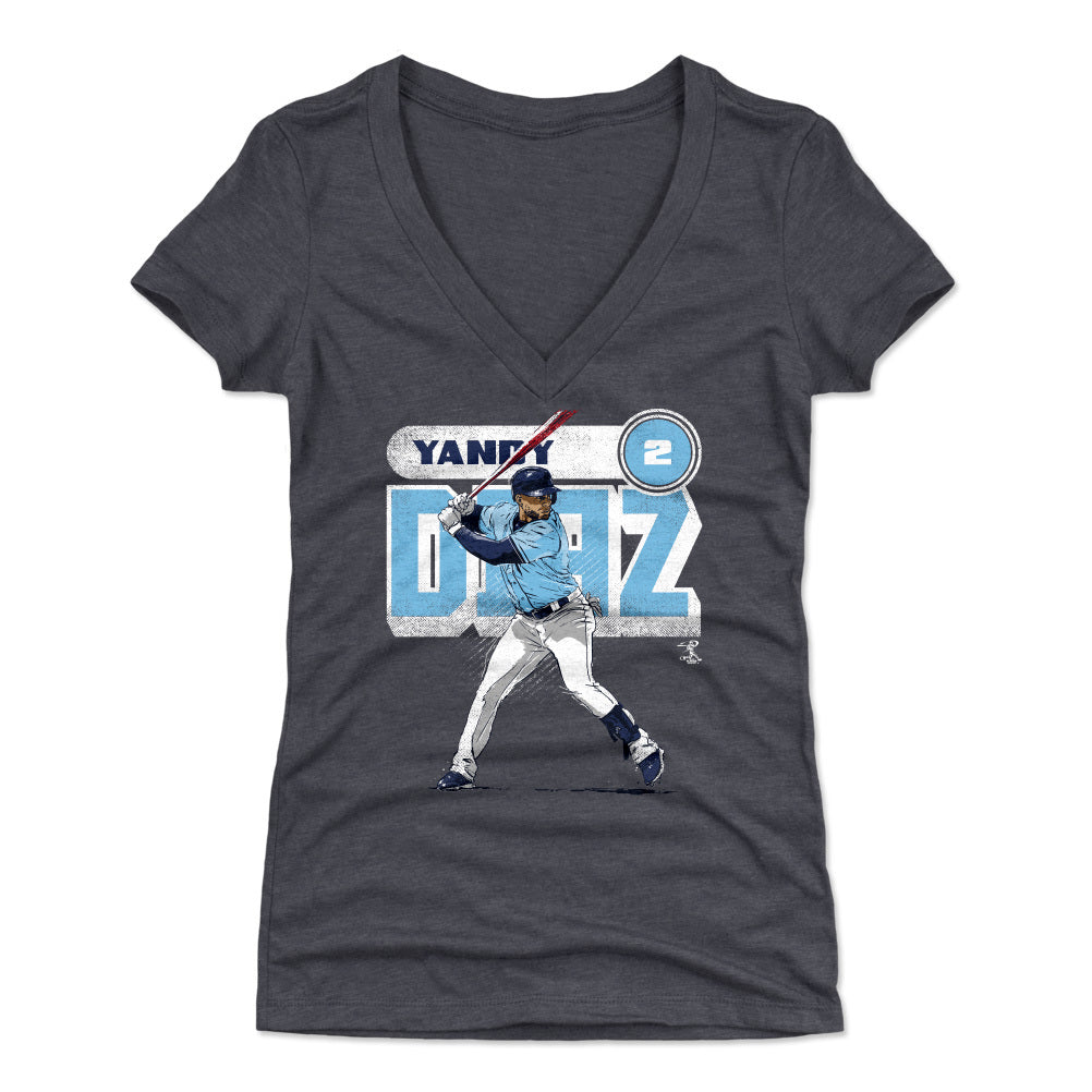 Yandy Diaz Women&#39;s V-Neck T-Shirt | 500 LEVEL