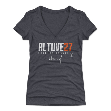 Jose Altuve Women's V-Neck T-Shirt | 500 LEVEL