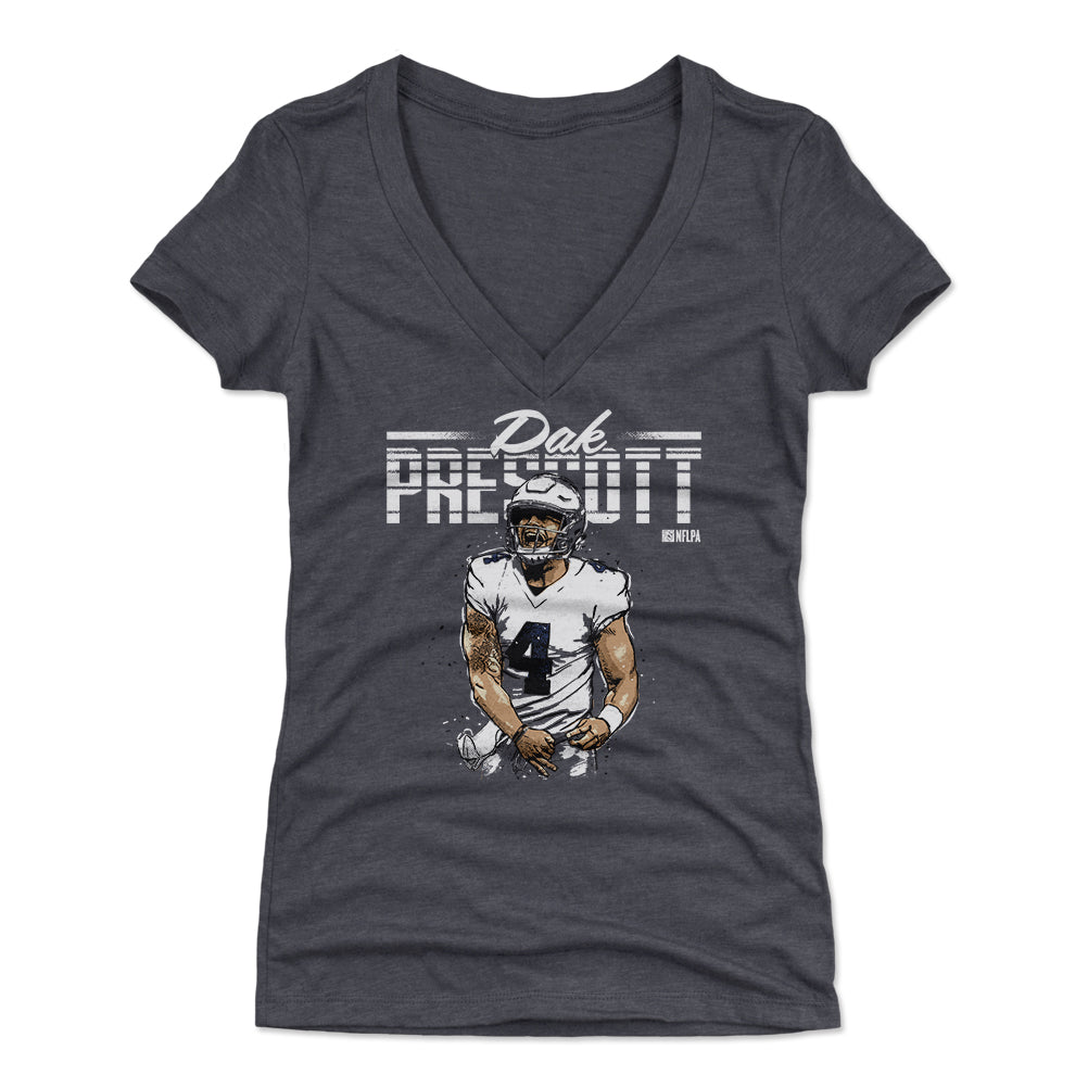 Dak Prescott Women's V-Neck T-Shirt | 500 LEVEL