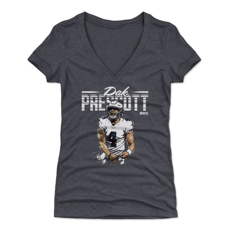 Dak Prescott Women's V-Neck T-Shirt | 500 LEVEL