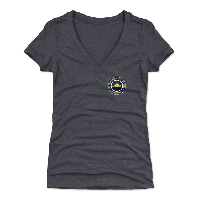 Oregon Women's V-Neck T-Shirt | 500 LEVEL