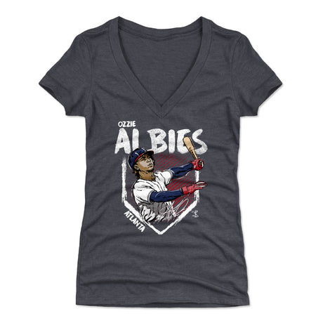 Ozzie Albies Women's V-Neck T-Shirt | 500 LEVEL