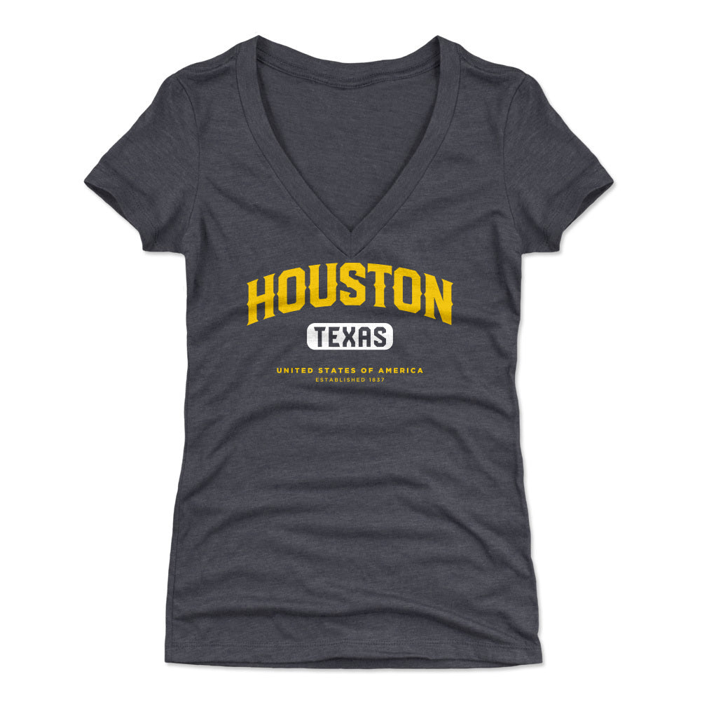 Houston Women's V-Neck T-Shirt | 500 LEVEL