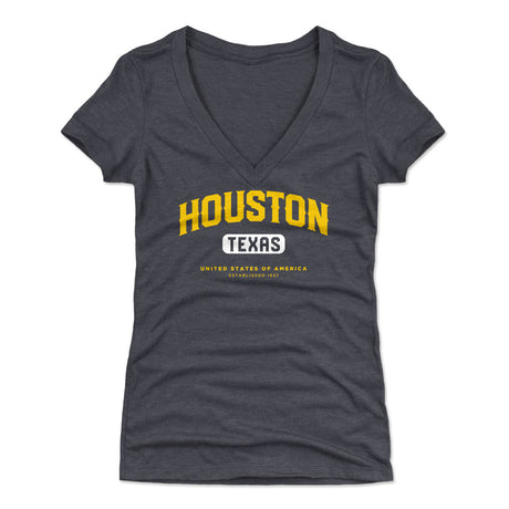 Houston Women's V-Neck T-Shirt | 500 LEVEL