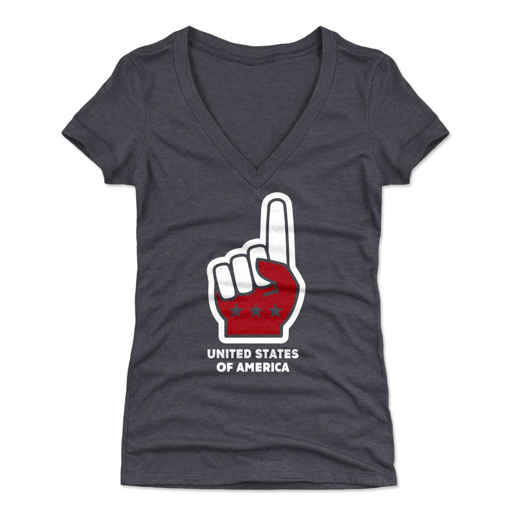 American Pride Women's V-Neck T-Shirt | 500 LEVEL