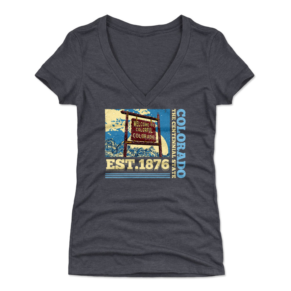 Colorado Women's V-Neck T-Shirt | 500 LEVEL