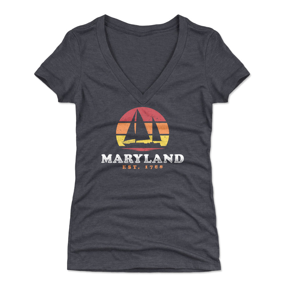 Maryland Women's V-Neck T-Shirt | 500 LEVEL