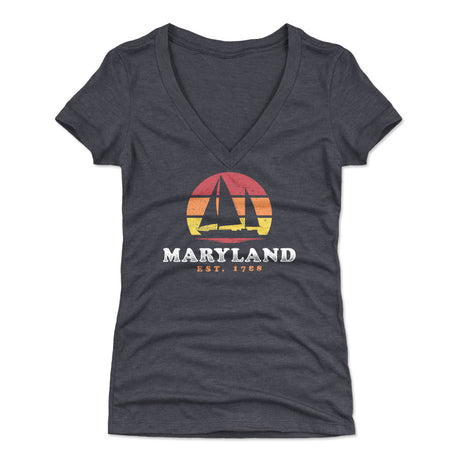 Maryland Women's V-Neck T-Shirt | 500 LEVEL