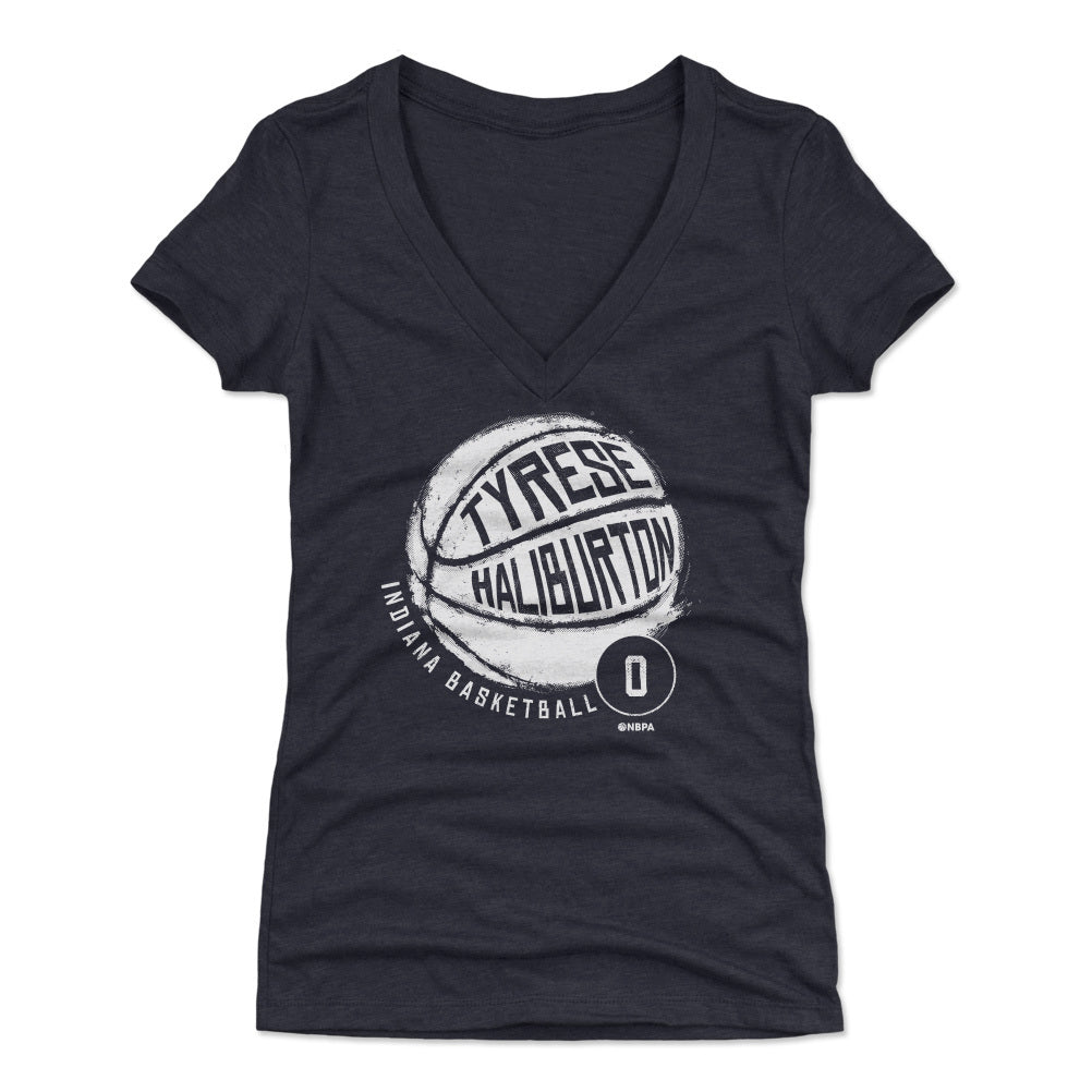 Tyrese Haliburton Women&#39;s V-Neck T-Shirt | 500 LEVEL