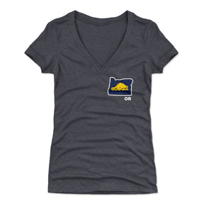 Oregon Women's V-Neck T-Shirt | 500 LEVEL