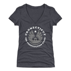 Connecticut Women's V-Neck T-Shirt | 500 LEVEL