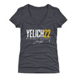 Christian Yelich Women's V-Neck T-Shirt | 500 LEVEL