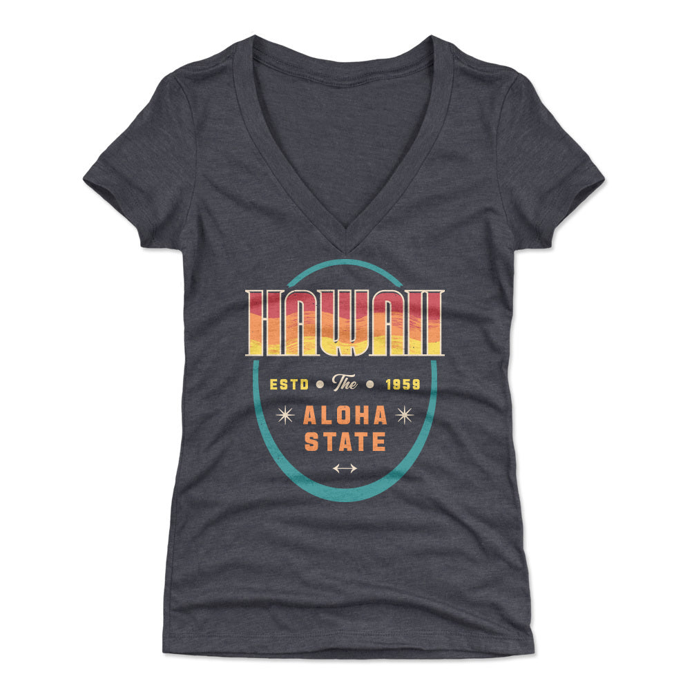 Hawaii Women's V-Neck T-Shirt | 500 LEVEL