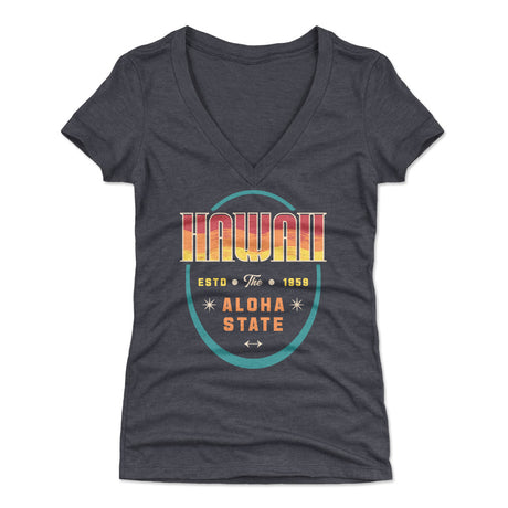 Hawaii Women's V-Neck T-Shirt | 500 LEVEL