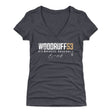 Brandon Woodruff Women's V-Neck T-Shirt | 500 LEVEL