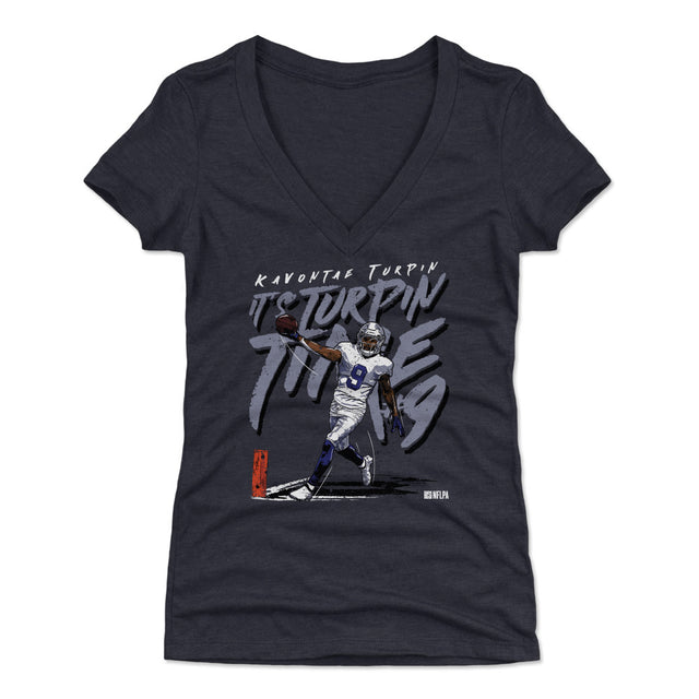 KaVontae Turpin Women's V-Neck T-Shirt | 500 LEVEL