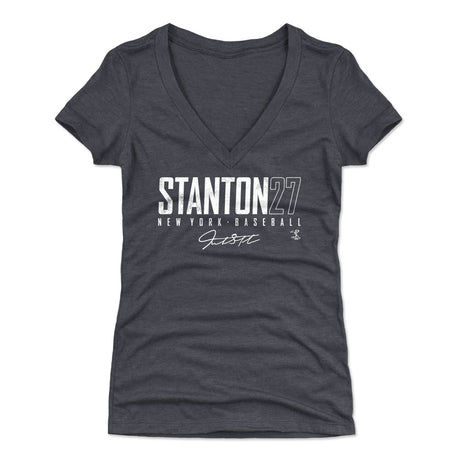Giancarlo Stanton Women's V-Neck T-Shirt | 500 LEVEL