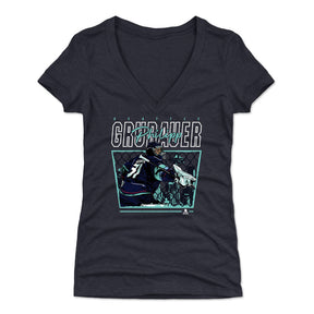 Philipp Grubauer Women's V-Neck T-Shirt | 500 LEVEL