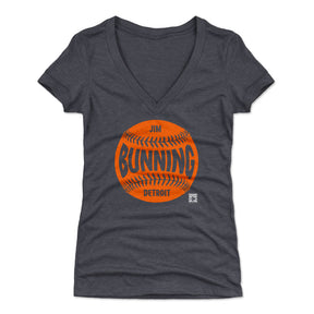Jim Bunning Women's V-Neck T-Shirt | 500 LEVEL