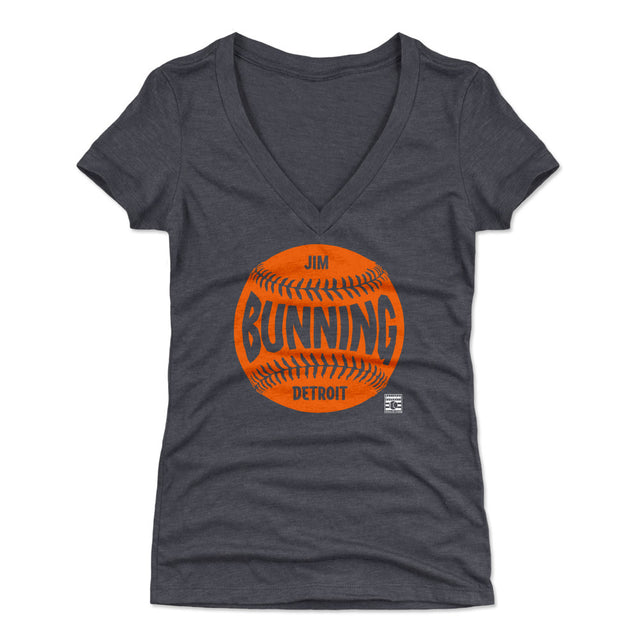 Jim Bunning Women's V-Neck T-Shirt | 500 LEVEL