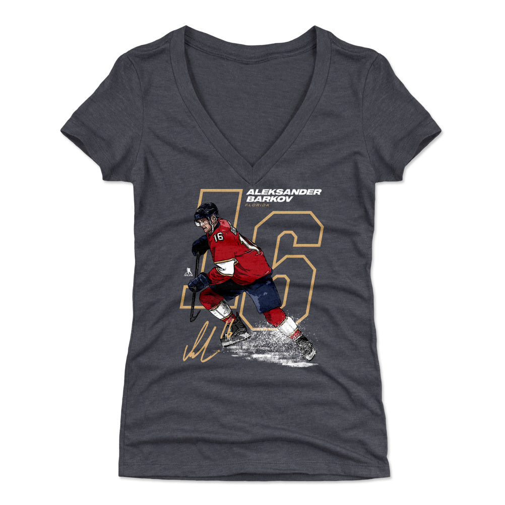 Aleksander Barkov Women's V-Neck T-Shirt | 500 LEVEL