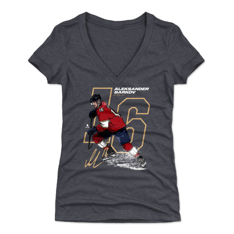 Aleksander Barkov Women's V-Neck T-Shirt | 500 LEVEL