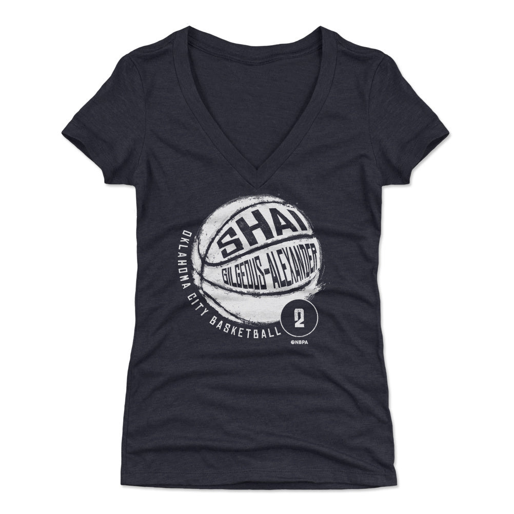 Shai Gilgeous-Alexander Women's V-Neck T-Shirt | 500 LEVEL
