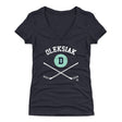 Jamie Oleksiak Women's V-Neck T-Shirt | 500 LEVEL