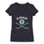 Jamie Oleksiak Women's V-Neck T-Shirt | 500 LEVEL