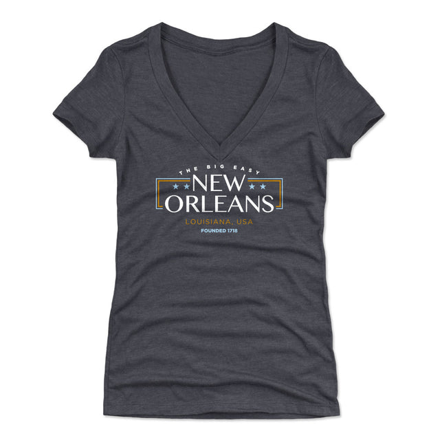 New Orleans Women's V-Neck T-Shirt | 500 LEVEL