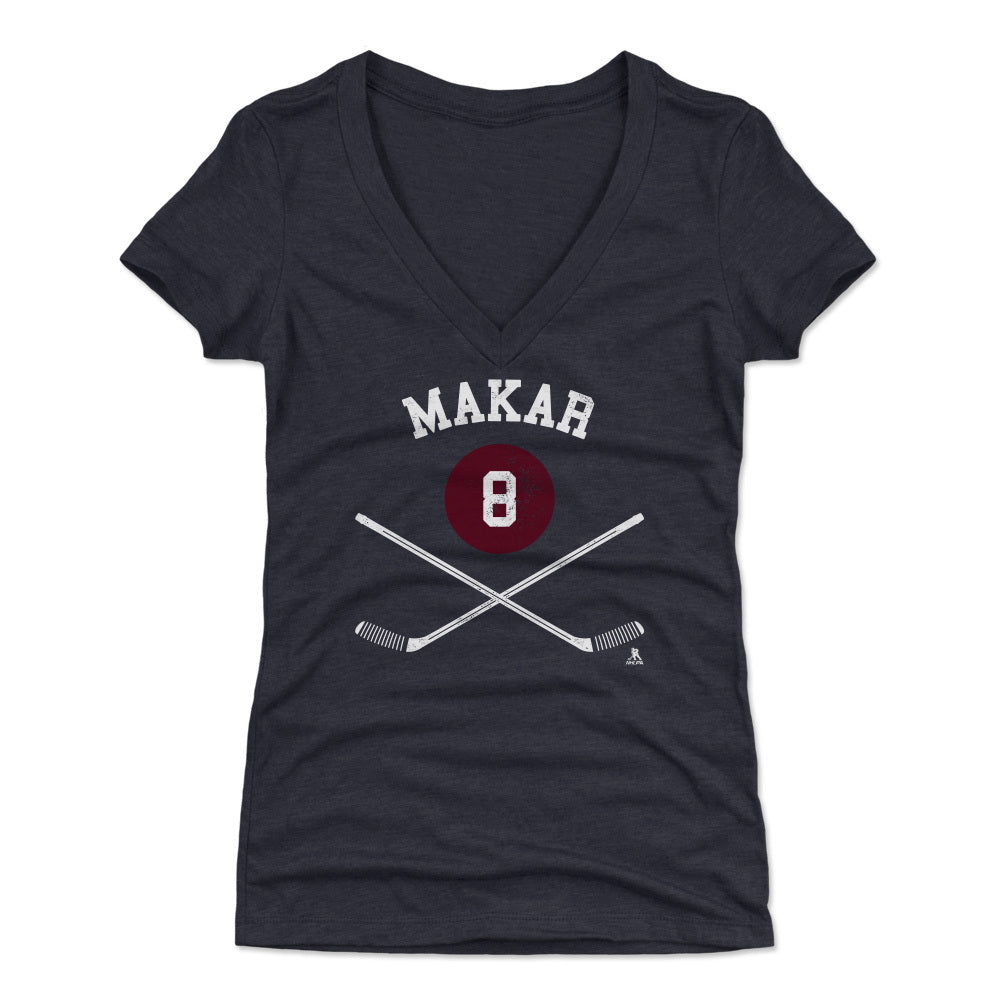 Cale Makar Women's V-Neck T-Shirt | 500 LEVEL