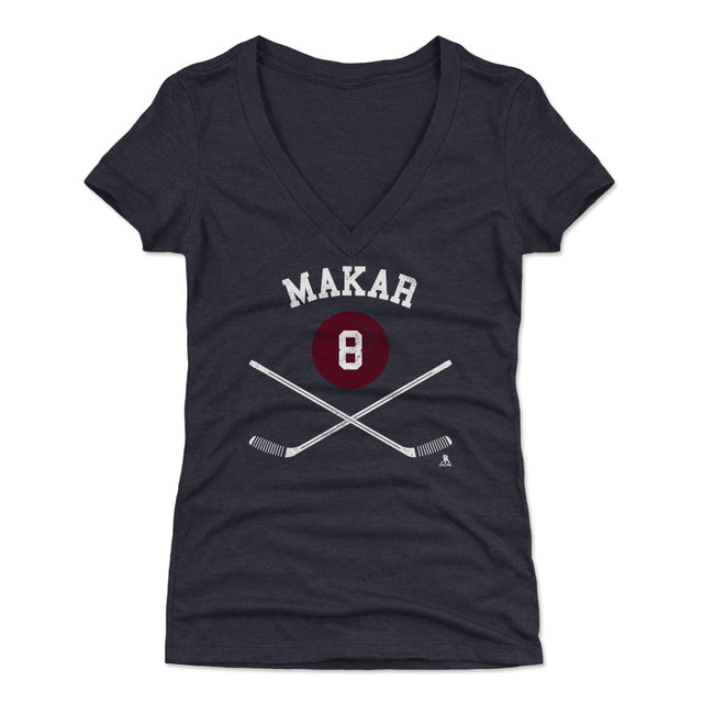 Cale Makar Women's V-Neck T-Shirt | 500 LEVEL