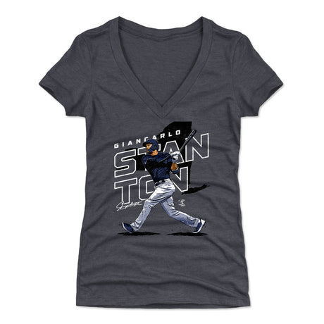 Giancarlo Stanton Women's V-Neck T-Shirt | 500 LEVEL
