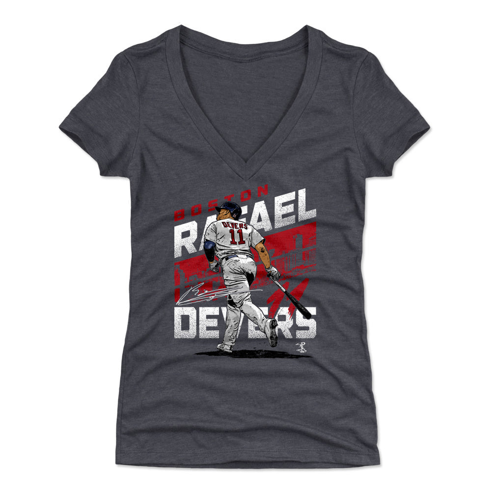 Rafael Devers Women&#39;s V-Neck T-Shirt | 500 LEVEL
