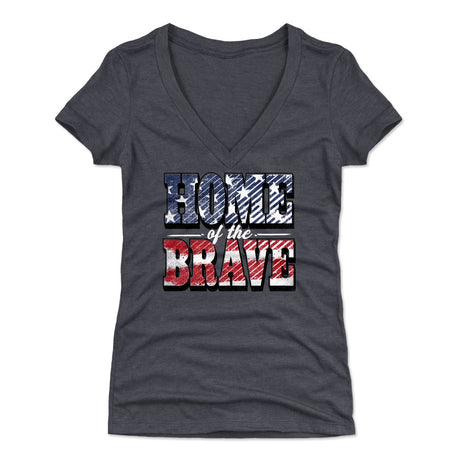 USA Women's V-Neck T-Shirt | 500 LEVEL
