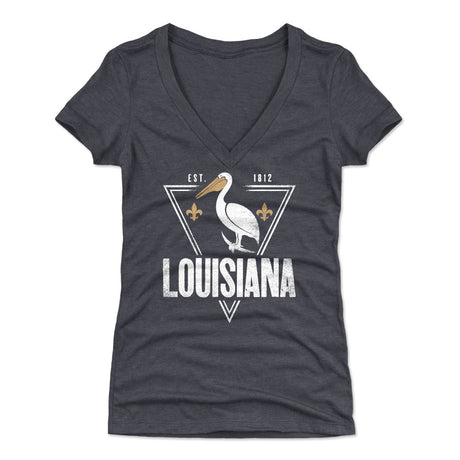Louisiana Women's V-Neck T-Shirt | 500 LEVEL
